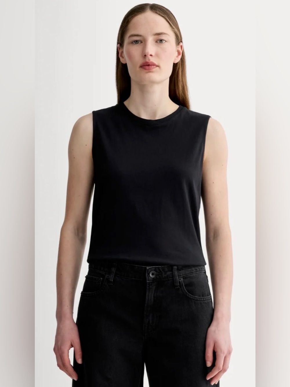 New Everlane THE MARINER TANK in Black Size S